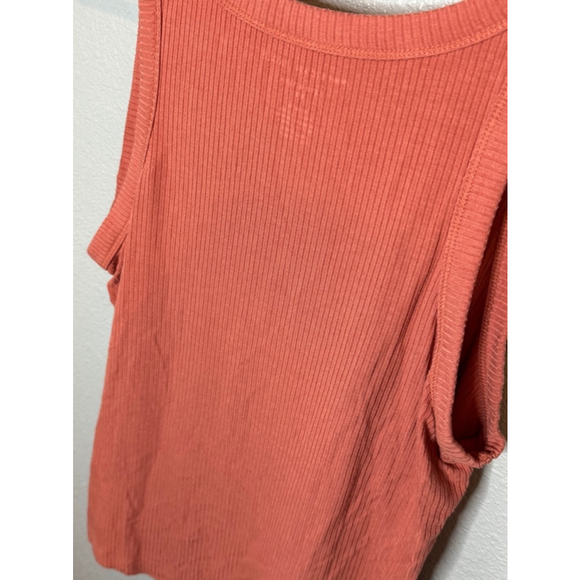 Women's American Eagle Tank Top, Size M, Coral - Picture 3 of 4